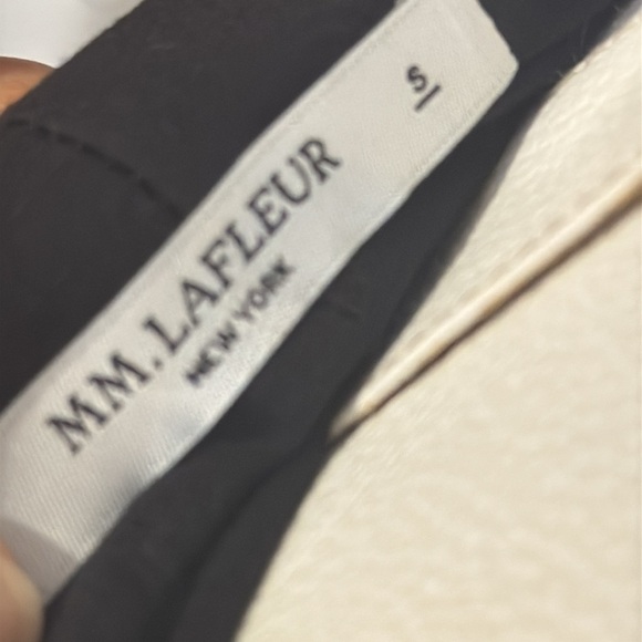 MM Lafleur The Blixen Top Black Ruched Sleeveless Blouse - Picture 6 of 7